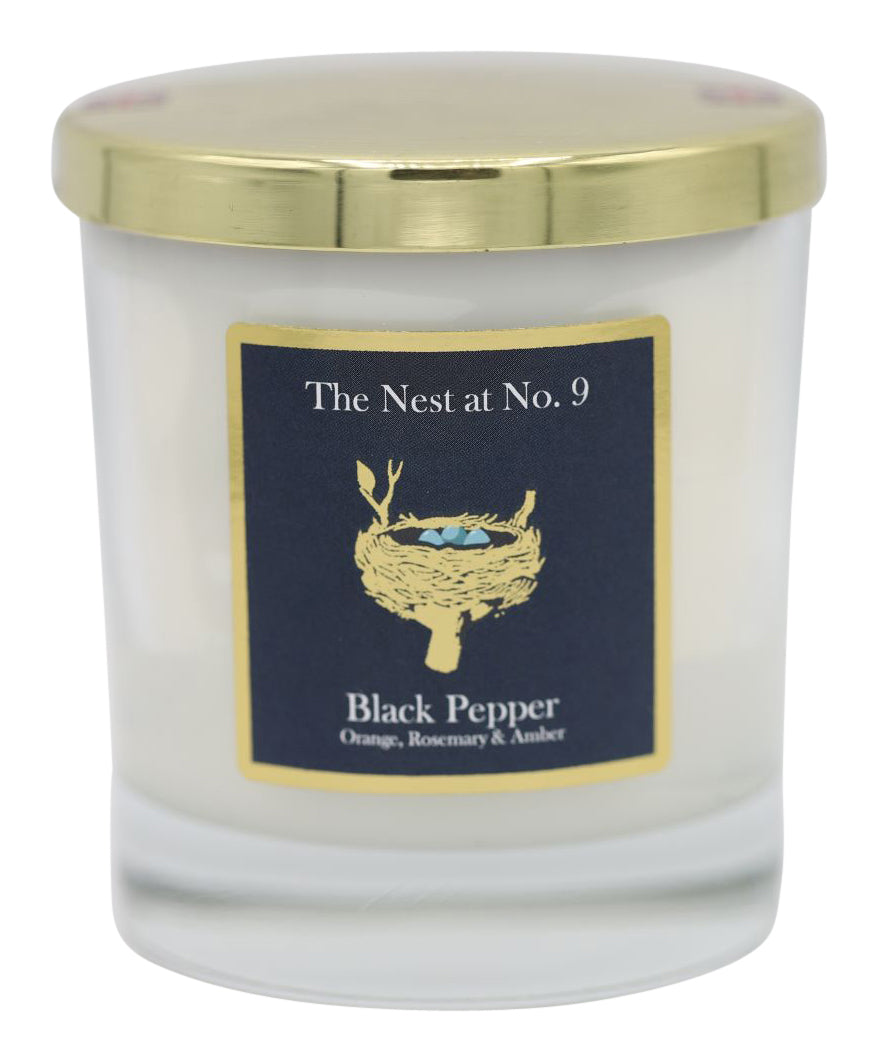 The Nest At No 9 Black Pepper Scented Candle