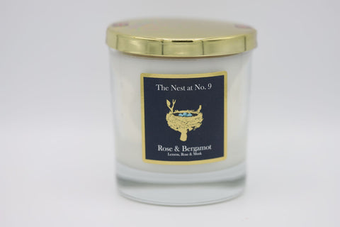 The Nest At No 9 Citrus & Amber Scented Candle