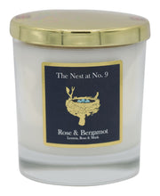 The Nest At No 9 Rose & Bergamot Scented Candle