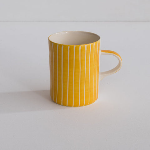 Musango Demi Mugs - Sgraffito - Turmeric