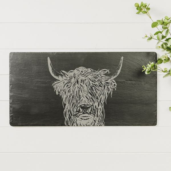 Highland Cow Table Runner