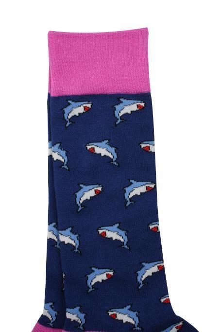 Swole Panda Shark Bamboo Socks UK Size 7-11