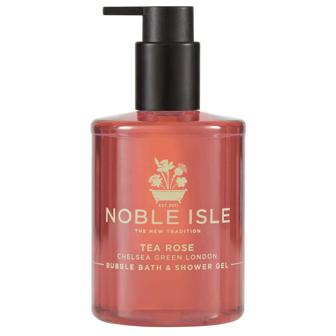 Noble Isle Tea Rose Bubble Bath & Shower Gel 250ml