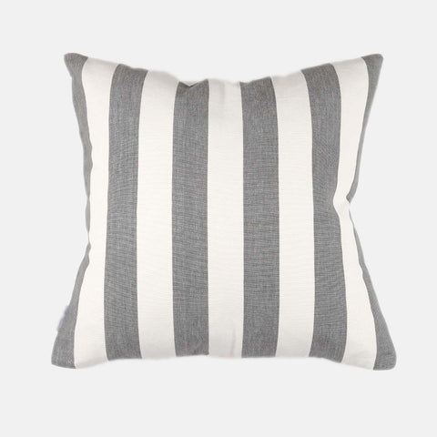 Wide Slate Stipe Cushion 50X50Cm